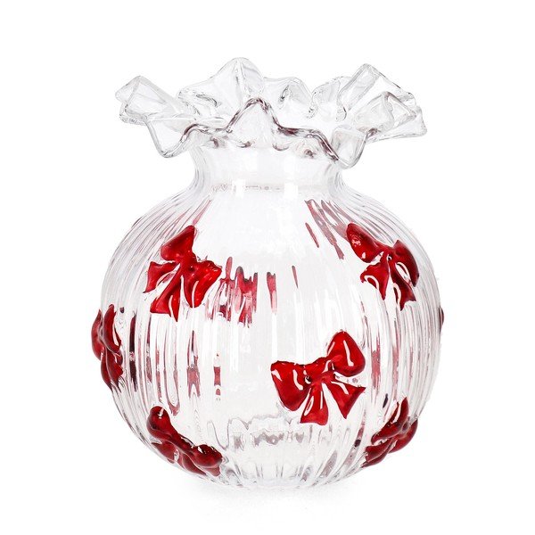 Skleněná váza (výška 20,5 cm) Halynor – Bizzotto