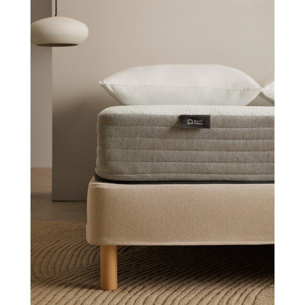 Středně tvrdá pěnová antialergenní/termoregulační matrace 150x200 cm Yoko – Kave Home-image-2