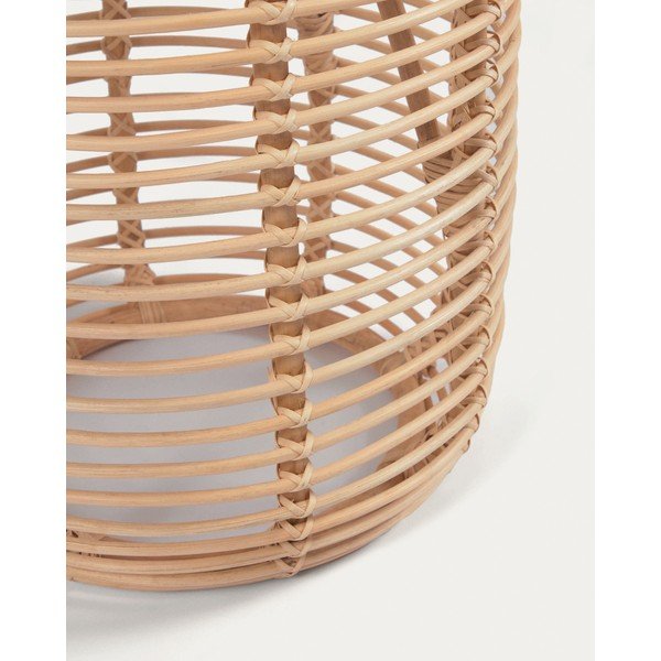 Ratanový kulatý odkládací stolek ø 45 cm Kohana – Kave Home-image-4