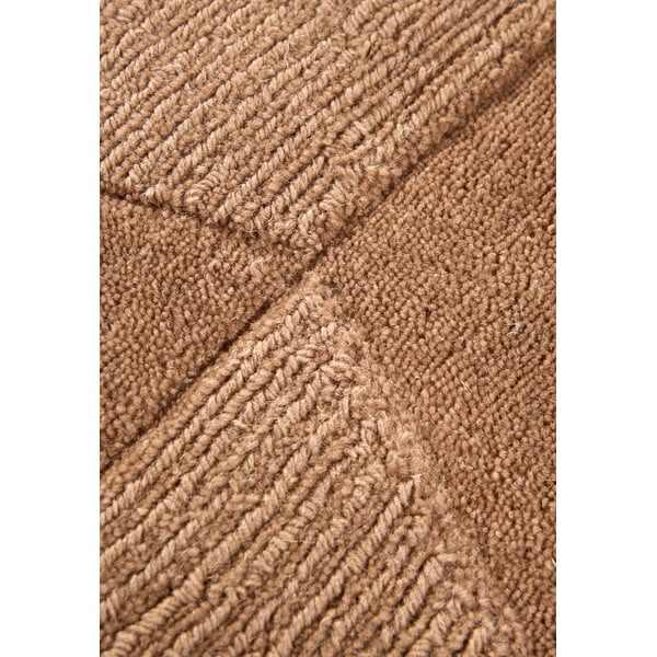 Hnědý ručně tkaný vlněný koberec 190x280 cm Ursule – Villeroy&Boch-image-4