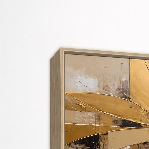 Obraz 150x60 cm Gold Abstraction-image-3
