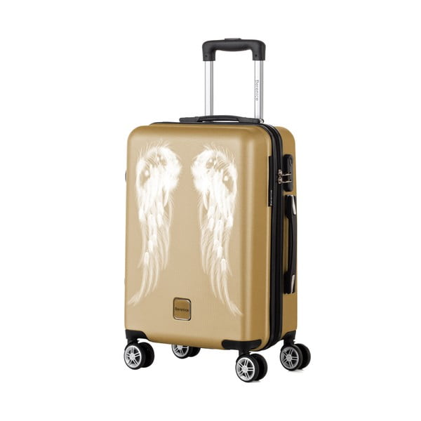Cestovní kufr ve zlaté barvě Berenice Wings, 44 l