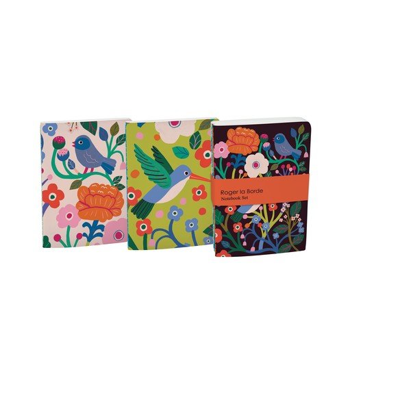 Zápisníky 64 str. formát A6 3 ks Birdsong – Roger la Borde-image-2
