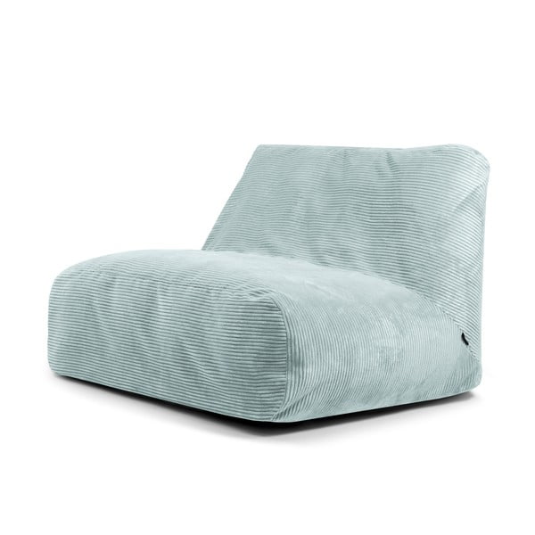Manšestrový sedací vak v mentolové barvě Sofa Tube – SLOWDOWN