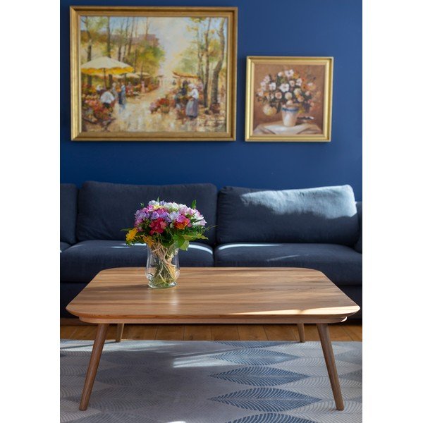 Konferenční stolek z jasanového dřeva Ragaba Contrast Tetra, 110 x 110cm-image-4