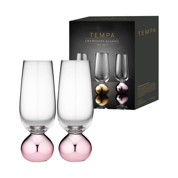 Sklenice na sekt v sadě 2 ks 250 ml Astrid Rose - Ladelle-image-2