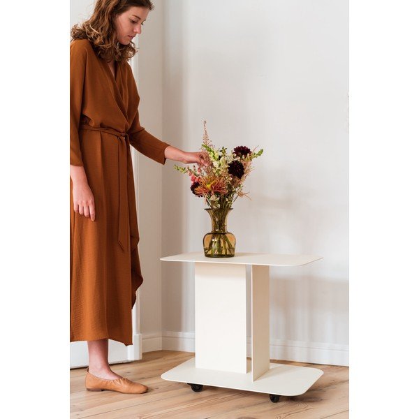 Kovový servírovací stolek na kolečkách 40x60 cm HO – noo.ma-image-4