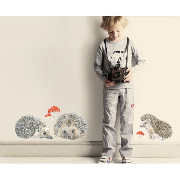 Znovu snímatelná samolepka Hedgehog, 79x22 cm