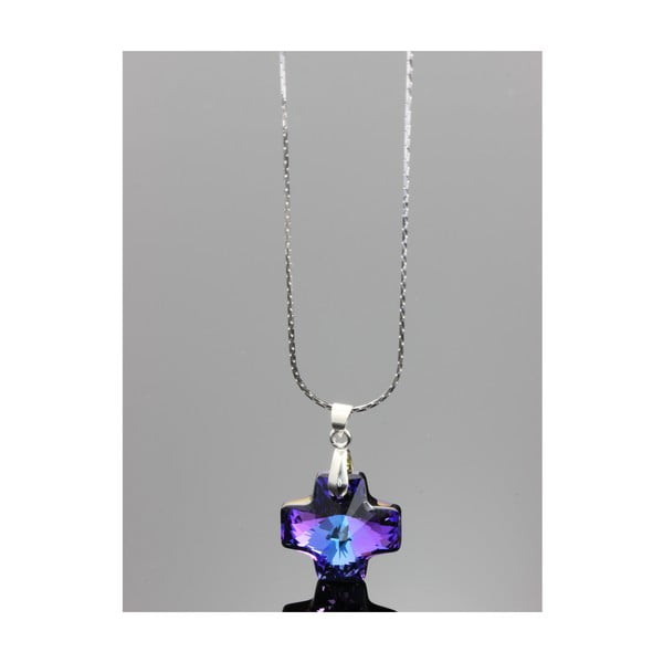 Náhrdelník Swarovski Elements Helliotrop Diamond