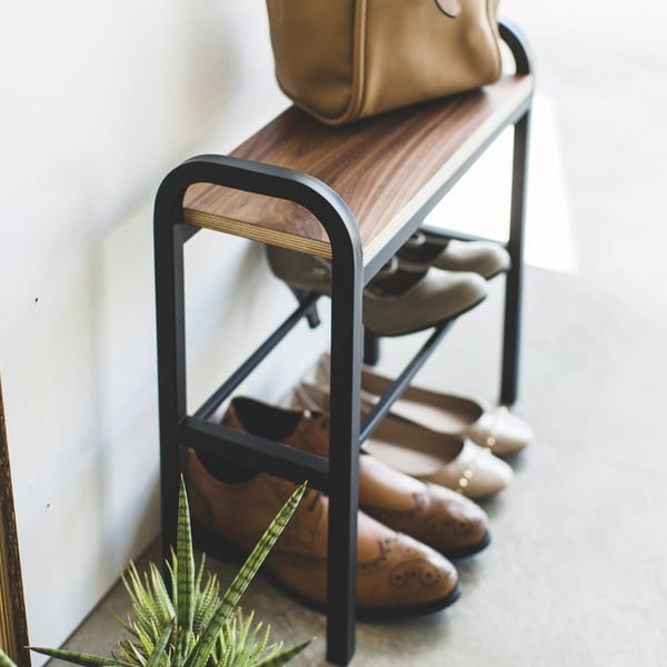 Kovový botník v černo-přírodní barvě Tower – YAMAZAKI-image-3