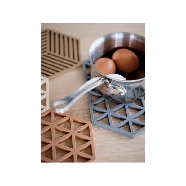 Silikonová podložka pod hrnec 24x14 cm Triangles - Zone-image-4