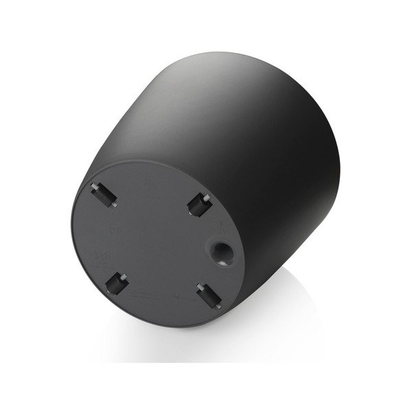 Antracitově šedý květináč s pojízdnými kolečky Gardenico Ella Twist'n'Roll Smart System, ø 40 cm-image-1