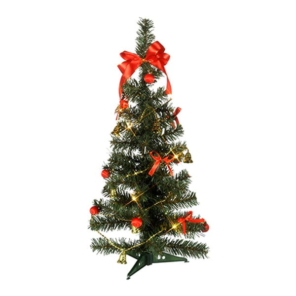 Stromeček s LED světýlky a ozdobami Best Season Mini Tree