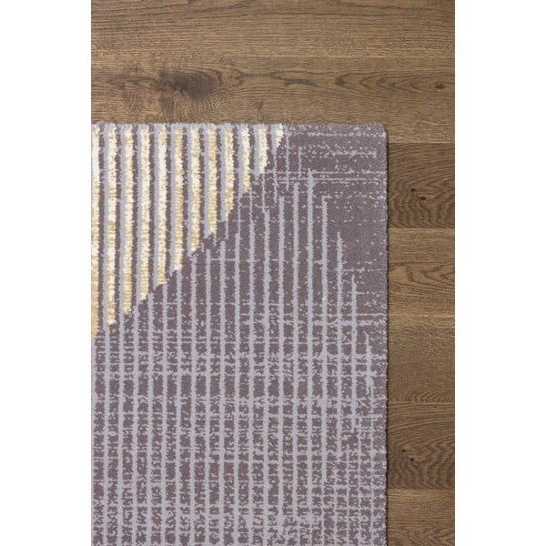 Šedý vlněný koberec 100x180 cm Shades – Agnella-image-3