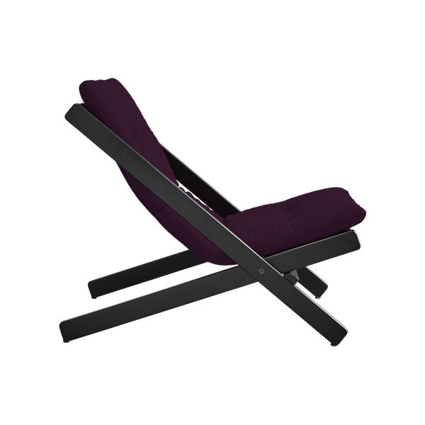 Skládací křeslo Karup Boogie Black/Purple Plum-image-1
