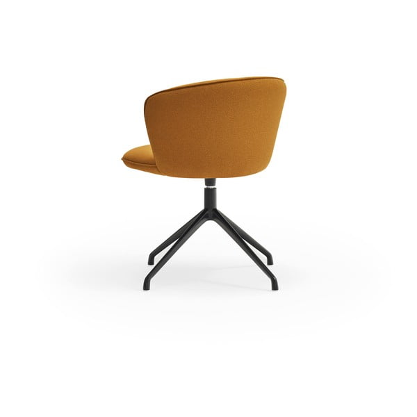 Čalouněná jídelní křesla v sadě 2 ks v hořčicové barvě Add – Teulat-image-2