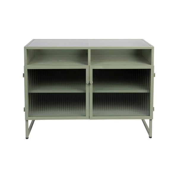 Zelená vitrína 80x58 cm Herbe – White Label