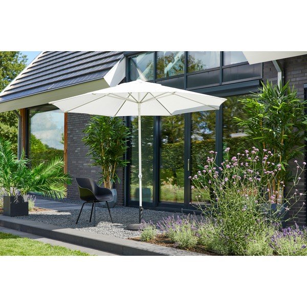 Bílý slunečník ø 300 cm Sophie – Hartman-image-3