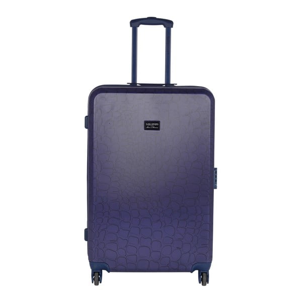 Tmavě modrý cestovní kufr LULU CASTAGNETTE Willy, 71 l