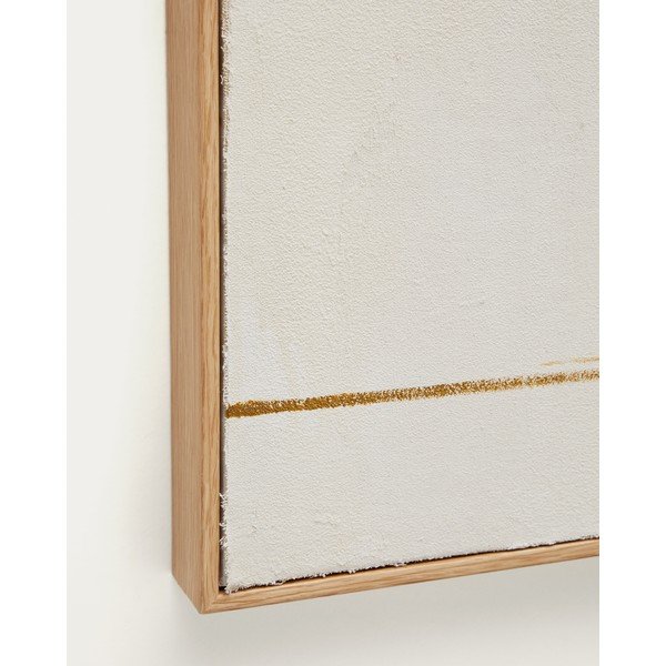 Ručně malovaný obraz s rámem/na plátně 80x100 cm Salin – Kave Home-image-4