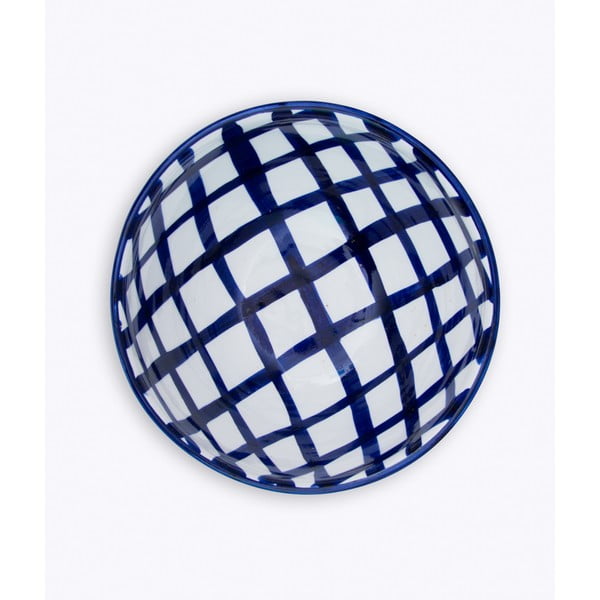 Modro-bílá keramická miska Tierra Bella Lines, ø 23 cm-image-2