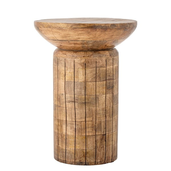 Kulatý odkládací stolek z mangového dřeva ø 30 cm Yasme – Bloomingville