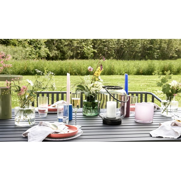 Zelená LED stmívatelná stolní lampa s kovovým stínidlem (výška 28 cm) BringMe – Hübsch-image-1