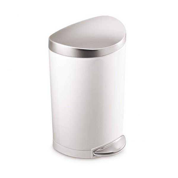 Koupelnový koš simplehuman 10 l, bílý