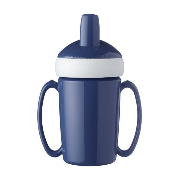 Modrá dětská lahev na vodu Mepal Trainer Mug, 200 ml