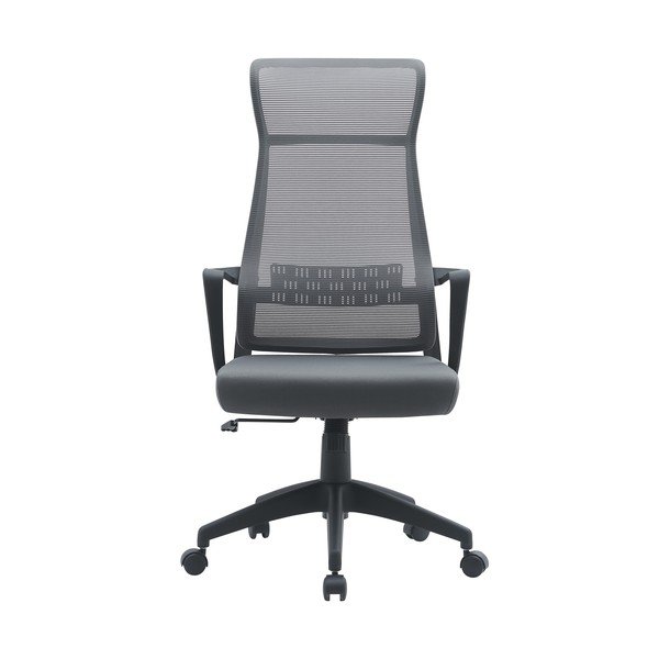 Šedá čalouněná kancelářská židle Hoboken – Yes Everyday-image-1