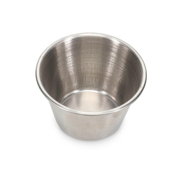 Kovová servírovací miska ve stříbrné barvě 110 ml Serve – BonBistro-image-2