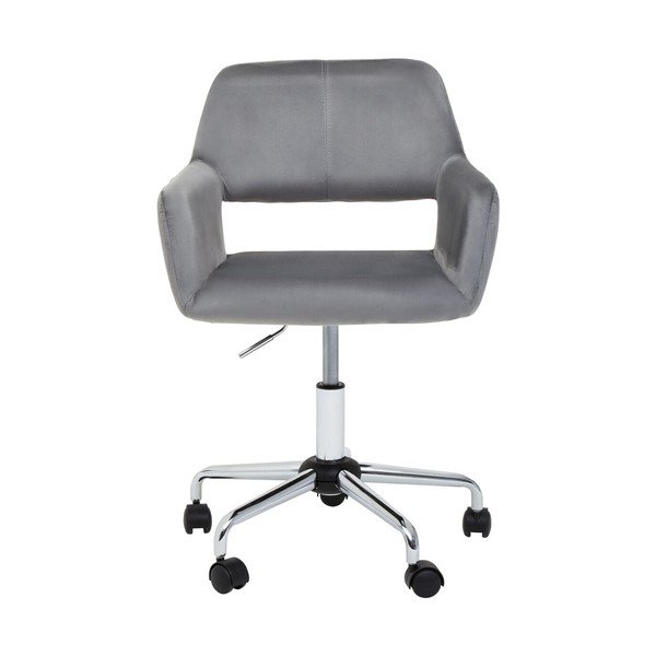 Šedá čalouněná kancelářská židle Brent – Premier Housewares-image-2