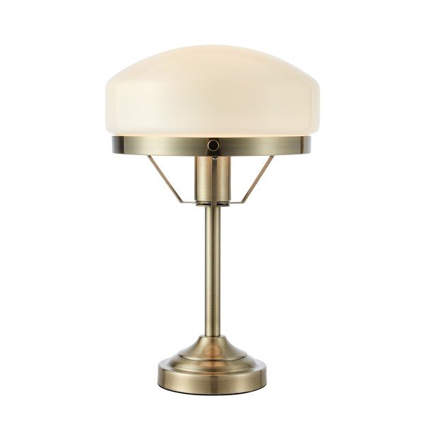 Krémová/v mosazné barvě stolní lampa (výška 39 cm) Aurelia – Markslöjd