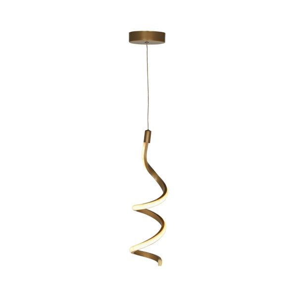 Kovové LED závěsné svítidlo v bronzové barvě ø 12 cm Hilton – Squid Lighting