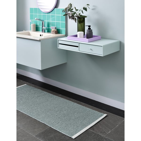 Světle zelený vnitřní a venkovní koberec 140x200 cm Mono Sage Army – Pappelina-image-1