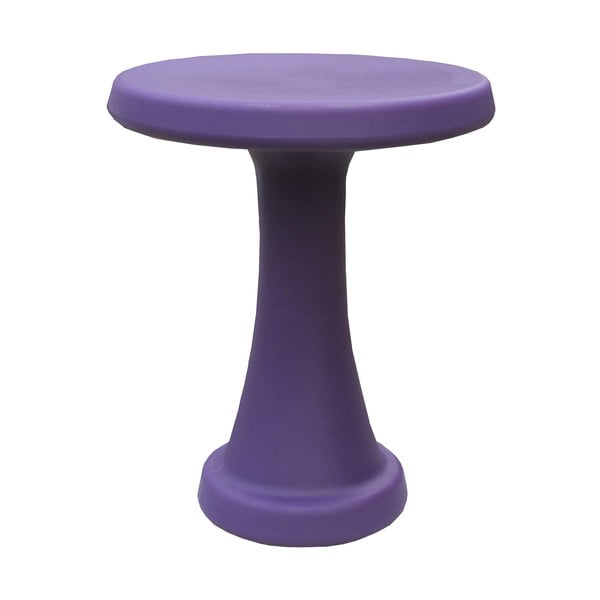 Tmavě fialová stolička OneLeg, 32cm