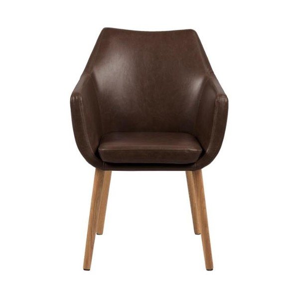 Hnědé křeslo Actona Nora-image-2