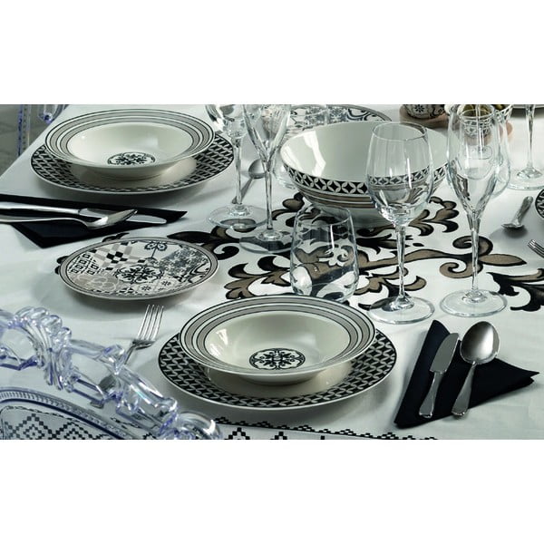 18dílná sada porcelánových talířů Brandani Alhambra-image-1