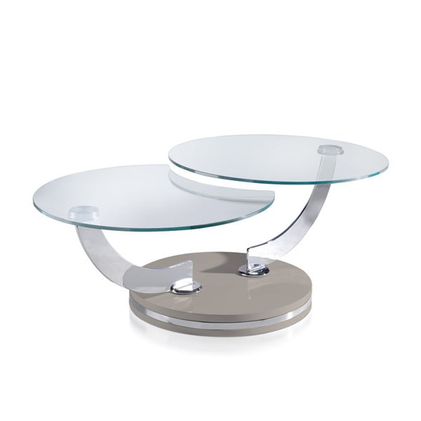 Skládací konferenční stolek s konstrukcí v béžové barvě Ángel Cerdá Evita