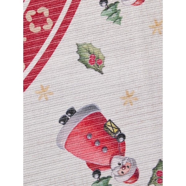 Červený kulatý koberec s vánočním motivem ø 160 cm Toy's Delight Santa Claus – Villeroy&Boch-image-4