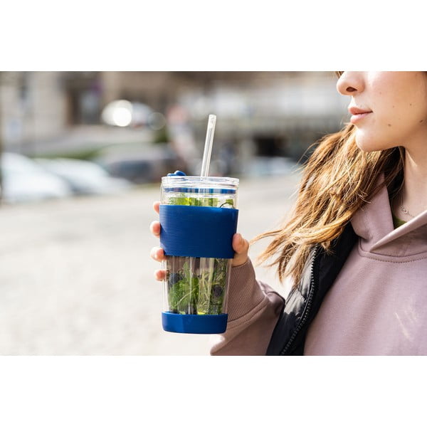 Modrý termo hrnek 600 ml Fuori – Vialli Design-image-3