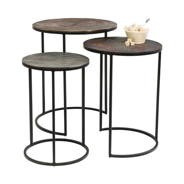 Sada 3 odkládacích stolků Kare Design Electra-image-2