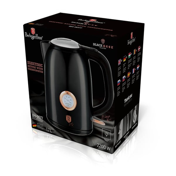Černá rychlovarná konvice 1.7 l Black Rose Collection - BerlingerHaus-image-3