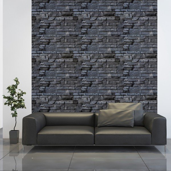 Dekorativní samolepka na zeď Ambiance Volcanic Stone, 40 x 40 cm-image-3