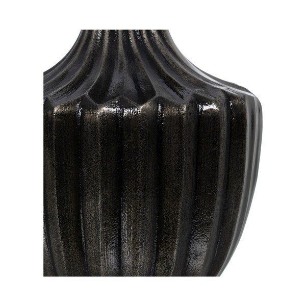 Černobílá stolní lampa s textilním stínidlem (výška 52,5 cm) – Ixia-image-4