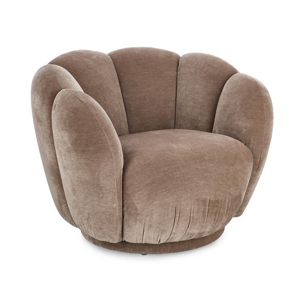 Taupe křeslo Tulip – Bizzotto