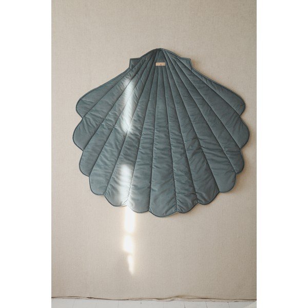 Modrá dětská hrací deka Grey Mint - Moi Mili-image-1