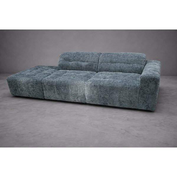 Tyrkysová žinylková pohovka pravý roh 262 cm Chicago - II. jakost – Cosmopolitan Design-image-3