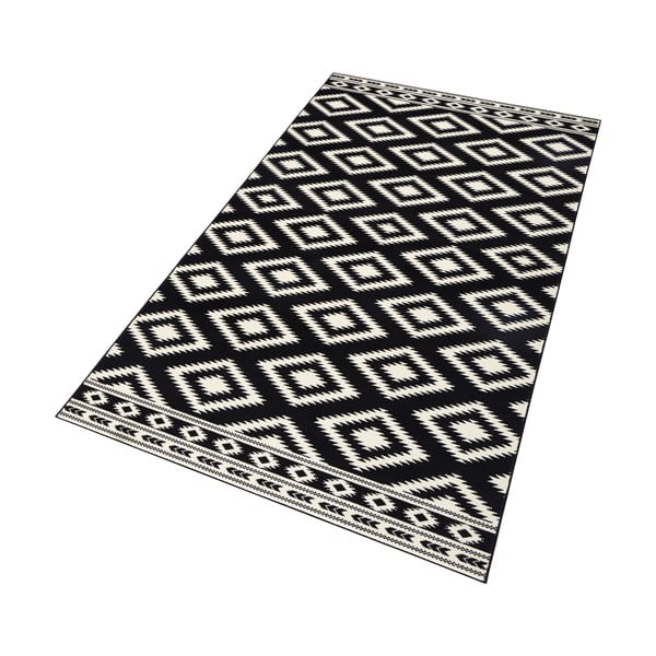 Černo-bílý běhoun Hanse Home Gloria Ethno, 80 x 300 cm-image-3