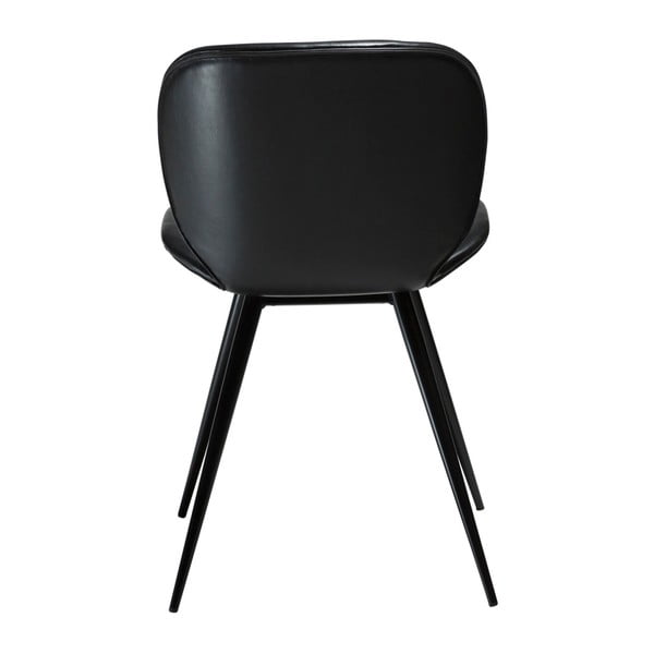 Černá koženková židle DAN-FORM Denmark Cloud-image-3